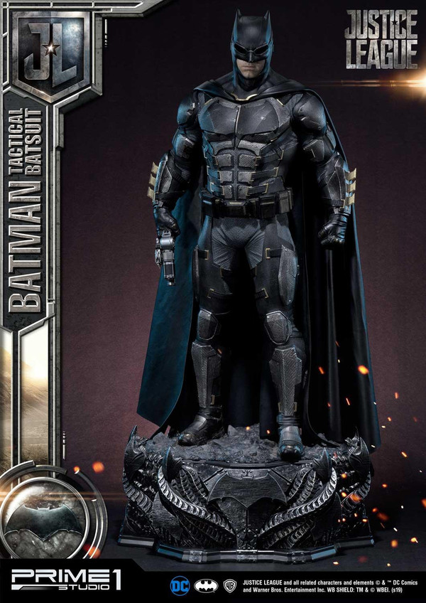 Batman (Tactical Batsuit), Justice League, Prime 1 Studio, Pre-Painted, 1/3, 4582535940458